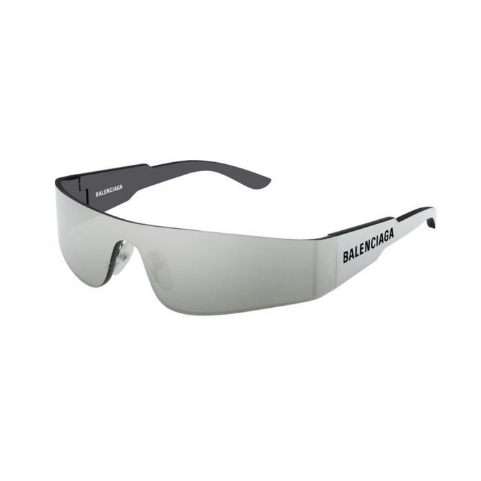 Balenciaga Lunettes de soleil BB0041S 002 Argent argent 99 mm Unisexe