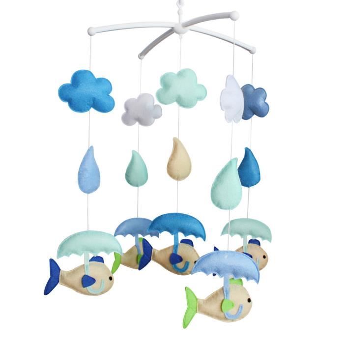 Musical Mobile Cadeau Bebe Musical Mobile Ocean Dreams Decor Colore Cdiscount Puericulture Eveil Bebe