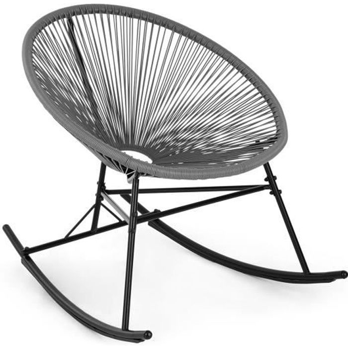 Fond De Chaise Imitation Cannage Blumfeldt Roqueta Fauteuil A Bascule Design Retro Annees 50 Pour