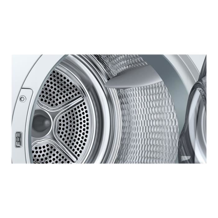 Bosch Serie 8 WTW845W0ES Sèchelinge indépendant hauteur 85 cm chargement frontal blanc