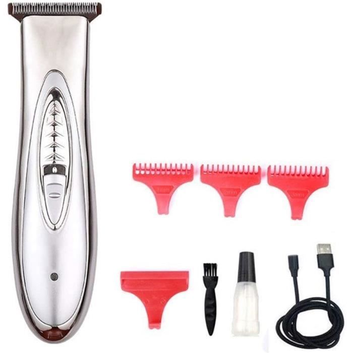 Clipper Sans Fil Professionnel Cheveux Tondeuse À Barbe À Raser For Les ...