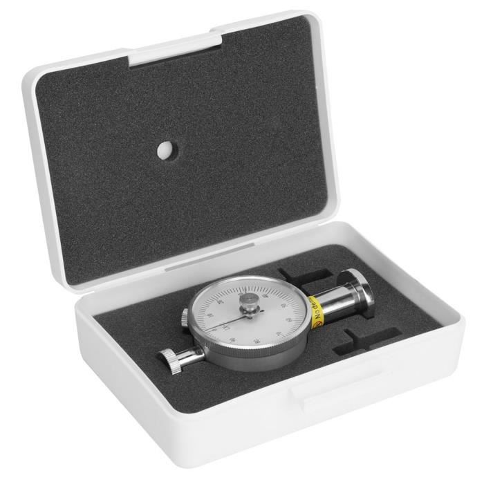 Duromètre Shore Type A/O/D - Testeur De Dureté Pneu Caoutchouc 0-100 HA, Outil Précis Pour Caoutchouc Souple Et Dur, Précision 0.1 Mm