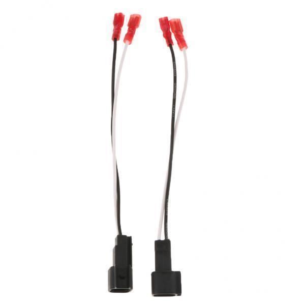Faisceau Câblage Haut-parleur Voiture - Connecteur Adaptateur 4 Pièces | Branchement Facile Sans Soudure