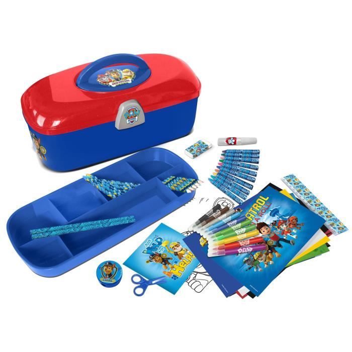 Set de bricolage Pat Patrouille Feutre Pochoir Tampon Stickers GUIZMAX -  Cdiscount Jeux - Jouets