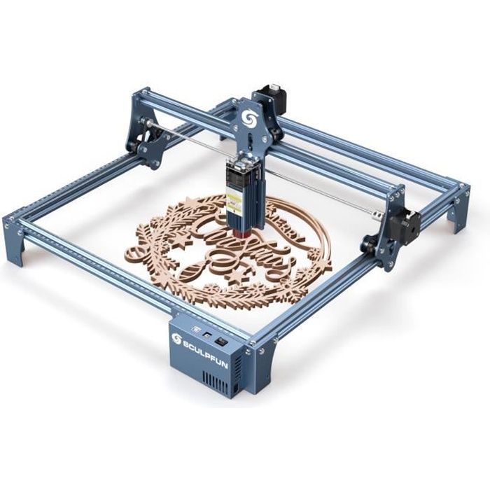 Machine de gravure laser SCULPFUN S9 Graveur de découpe laser ultra-mince à mise au point rapide (UE)