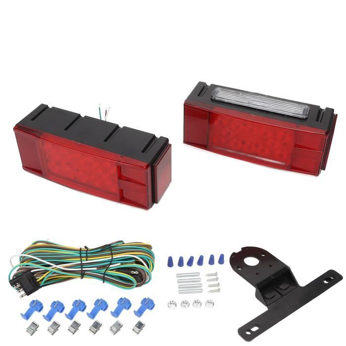 Feu De Navigation Marin LED 12V - Tribord Vert, Bâbord Rouge, Étanche, Pour Bateaux Jusqu'à 20 M