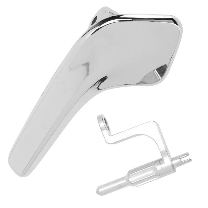 Poignée De Porte Intérieure Gauche Chromée Pour Opel Corsa MK3 Et Corsa D (2006-2014) – Qualité OE
