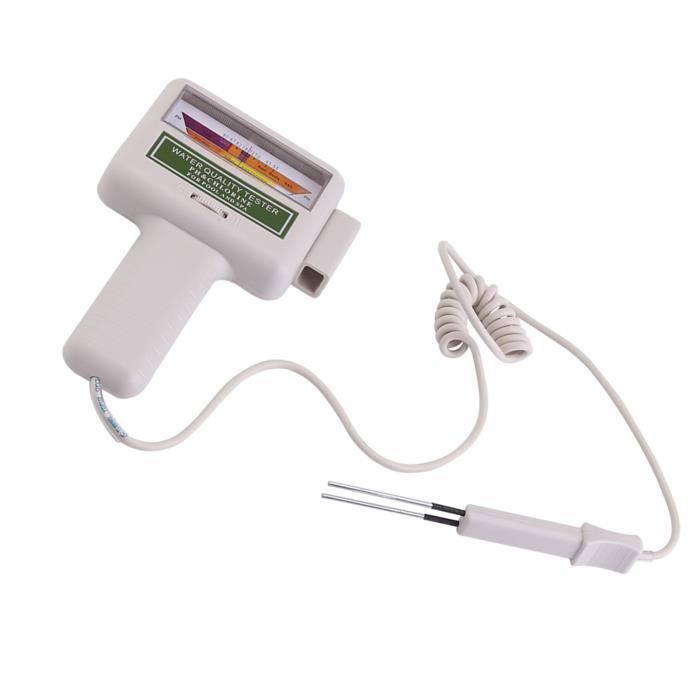 EJ.life Testeur De Piscine PC 102 2 En 1 Chlore PH Mètre PC 102 Testeur