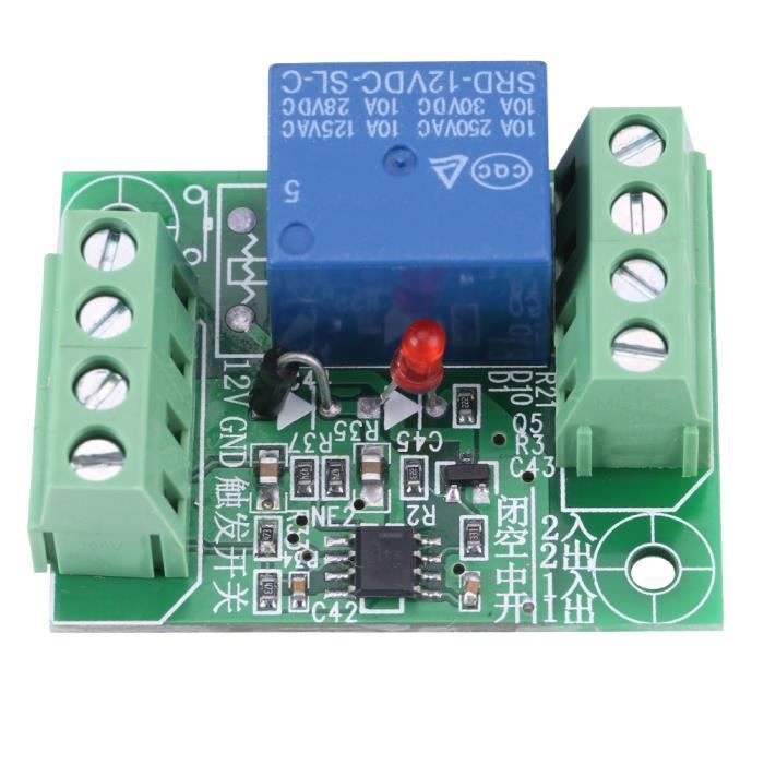 Module Relais Compteur D'impulsions 0-10kHz - YL3S-C1.1 - 12V DC, Sortie Relais - Pour Capteur Hall, Débit - 11