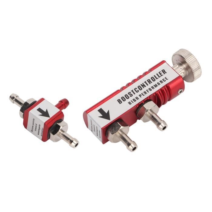 Kit Contrôleur De Boost Turbo Réglable | Vanne De Purge Turbo En Aluminium | Pour Moteurs Essence Turbocompressés
