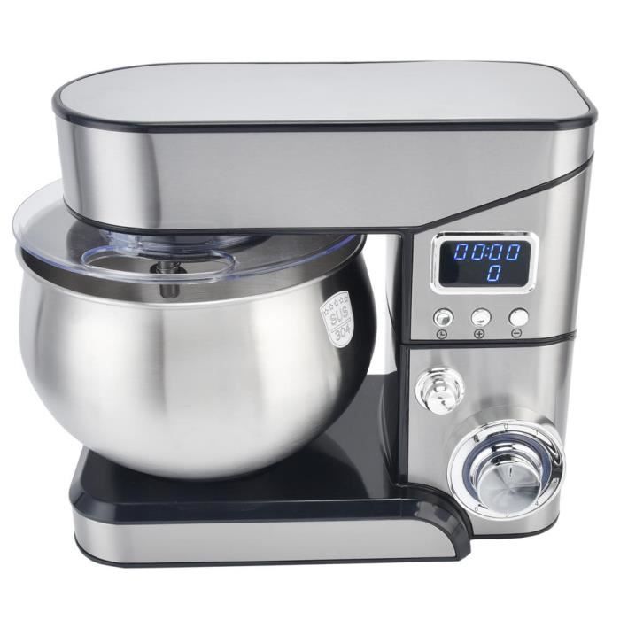 Robot Pâtissier ASG 500W – Bol Inox 7L, Mélangeur Sur Support, Neuf