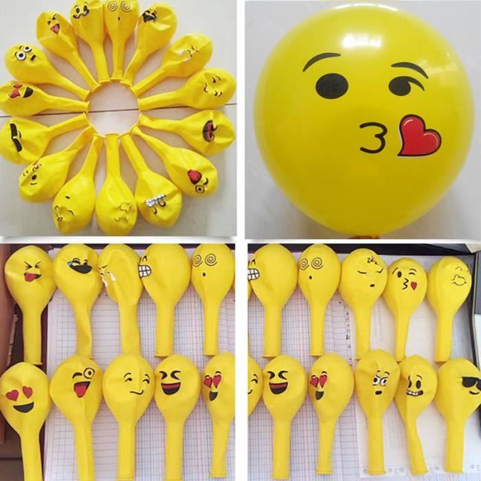 50 Pcs 12 Emoji Latex Ballons Expression Chaude Ballon De Mariage De Fete D Anniversaire Fournitures Sourire Latex Sourire Balles Cdiscount Maison 50 Pcs 12 Emoji Latex Ballons Expression Chaude Ballon De Mariage De Fete D Anniversaire Fournitures Sourire Latex Sourire Balles Cdiscount Maison