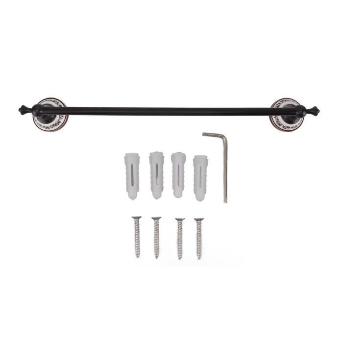 Bulk Hardware Crochet De Porte Noir Antique 100 Mm - BH01580