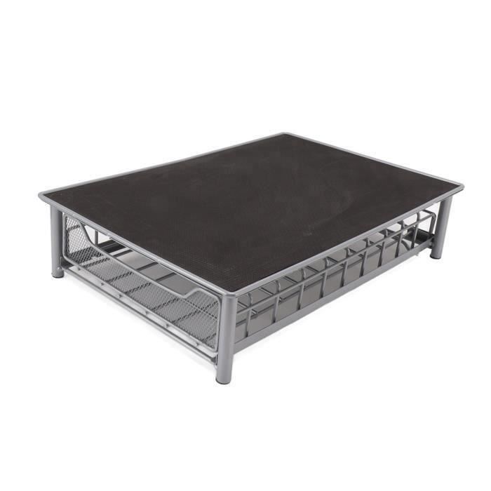 Boîte De Rangement En Bois Pour Dosettes Café - 2 Tiroirs - Compacte (39x28x8 Cm) - Pour Machine à Café