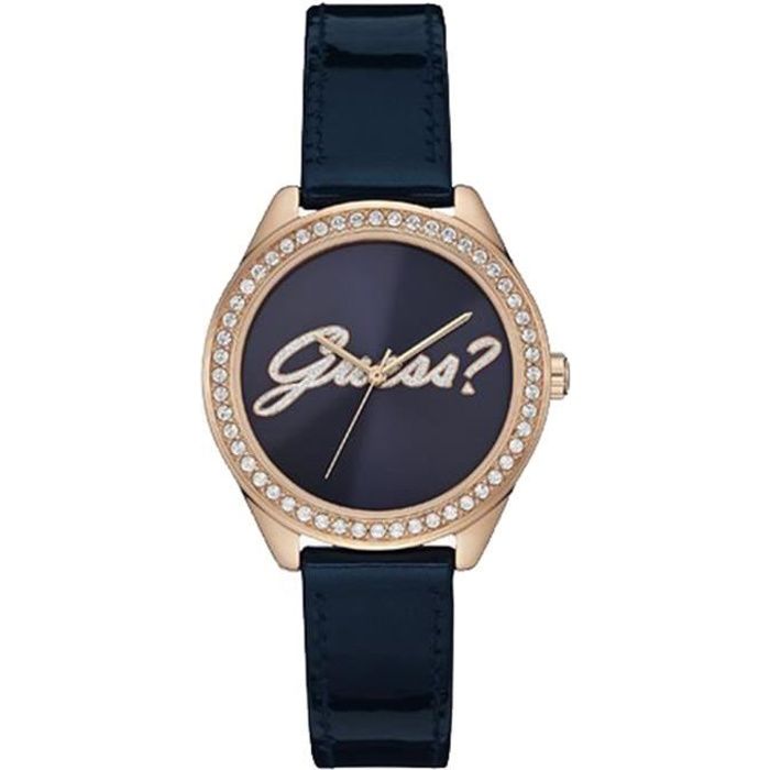 GUESS Montre Quartz W0619L2 Femme Bleu Chic Achat vente montre