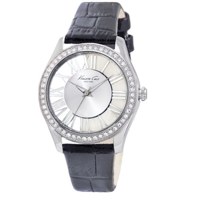 Montre Kenneth Cole KC3757 Acier Inoxydable - Boîtier 33mm, Quartz, Vintage