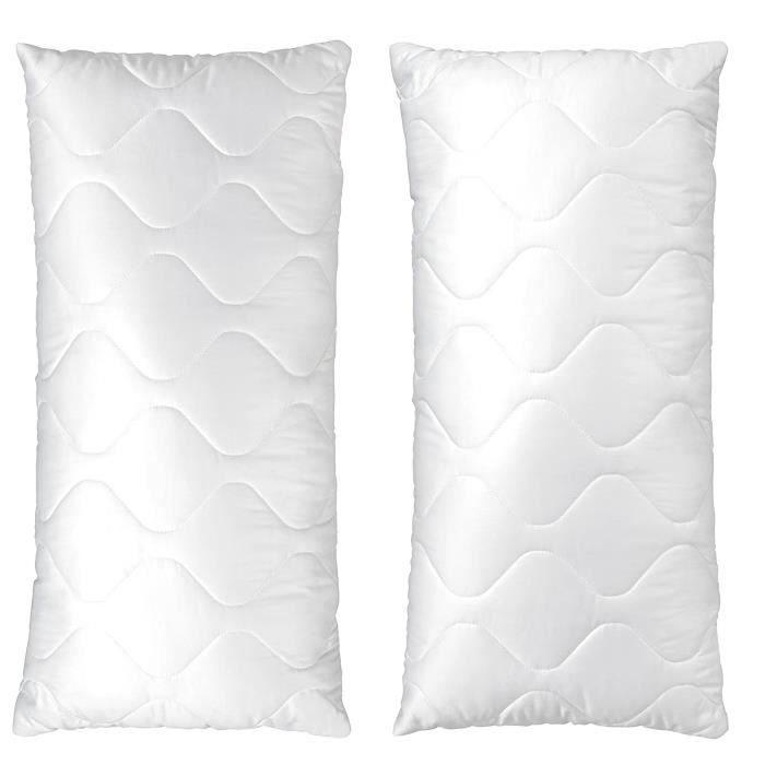 Oreillers Mémoire De Forme Jean Louis Scherrer - Lot De 2 - 50x70cm - Anti-acariens