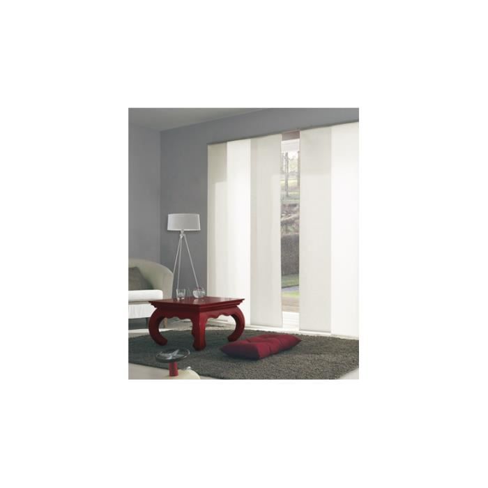 Panneau japonais uni ORGANDI BLANC 45x260cm - Achat ...