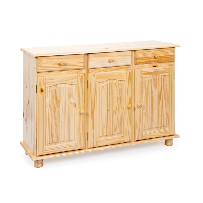 Inter Link Commode ABACO Nature bois massif Inter Link Commode ABACO Nature bois massif