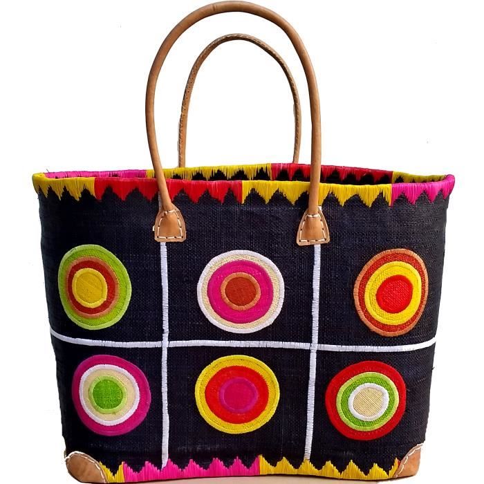 Panier Cabas Marche Ou Plage Xxl Achat Vente Panier Sac De