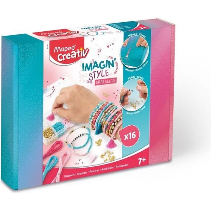 Parure de bracelets Imagin'Style - MAPED - Multicolore - Pour filles de 7 ans et plus