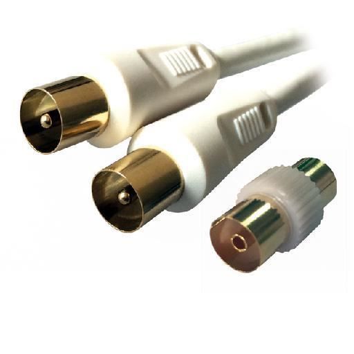 Mcl - mcl - Gaine range cable noir - Câble antenne - Rue du Commerce