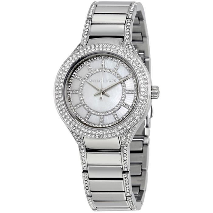 MICHAEL KORS MINI KERRY FEMME 33MM QUARTZ CADRAN ARGENT MONTRE MK3441