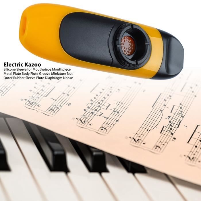 Kazoo professionnel Kazoo électrique 11 cm en résine professionnelle