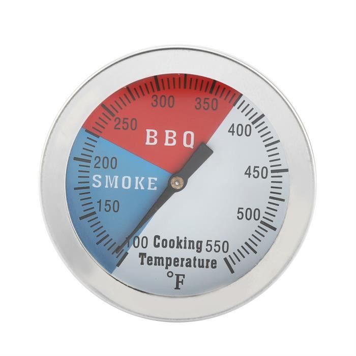 Thermometre Barbecue Xrten Thermomètre Pour Barbecue En Acier Inoxydable, Thermomètre De Thermomètre Four à Pizza Thermometre Barbecue Xrten Thermomètre Pour Barbecue En Acier Inoxydable, Thermomètre De Thermomètre Four à Pizza