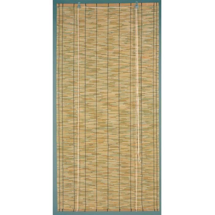 Store dombrage - MOREL - S601 - 90x180 cm - Baguettes de roseau - Anti UV