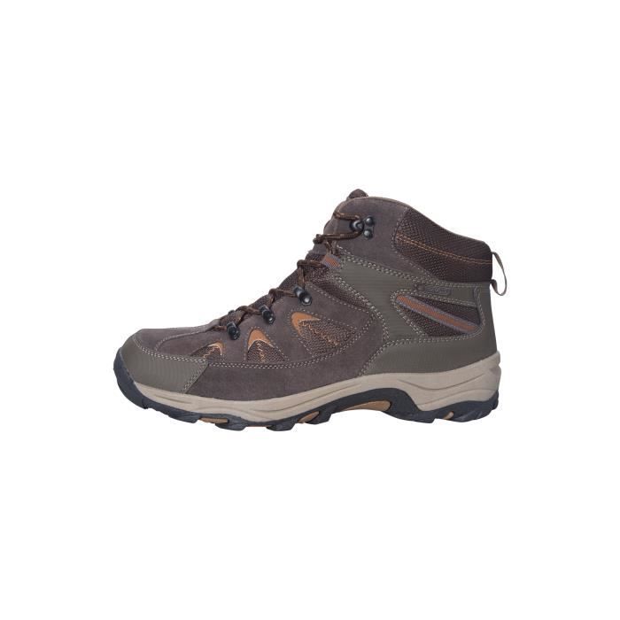 Chaussures imperm/éables adh/érence suppl/émentaire Mountain Warehouse Boots Hommes Adventurer Chaussures pour la randonn/ée et Les treks Textile /& synth/étique