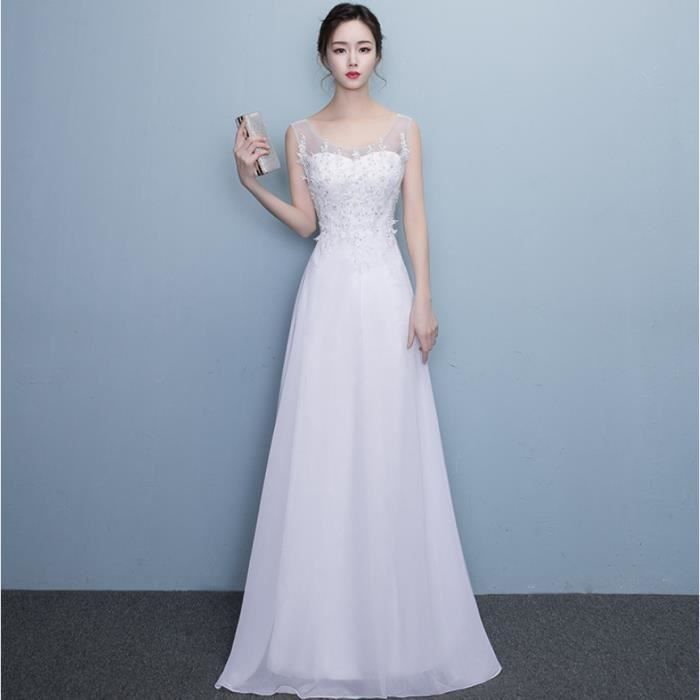 Ofeli Dos Ouvert Dentelle Plage De Mariage Robe