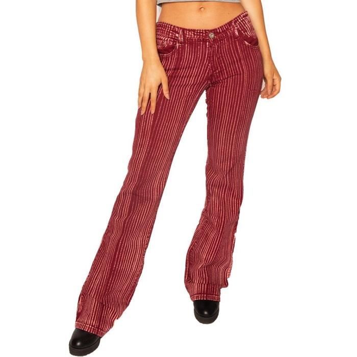 jean bootcut taille basse