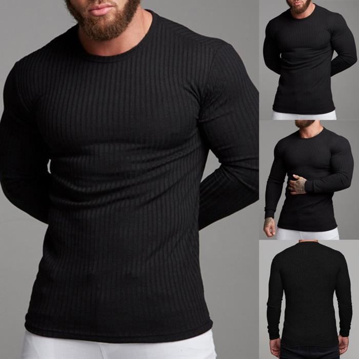 Pull slim homme Clearance