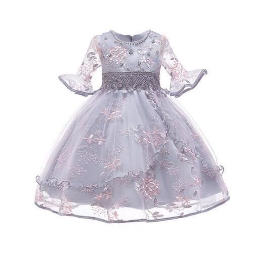 2019 Ete Noel Enfants Robes Pour Filles Tutu Robe De Princesse Elegant Enfant En Bas Age Fleur Filles Robe De Mariee Enfants Blanc Achat Vente Robe Cdiscount