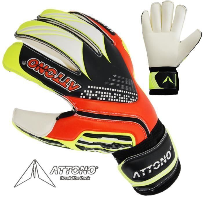 ATTONO Gants de gardien Resistance avec protection des doigts
