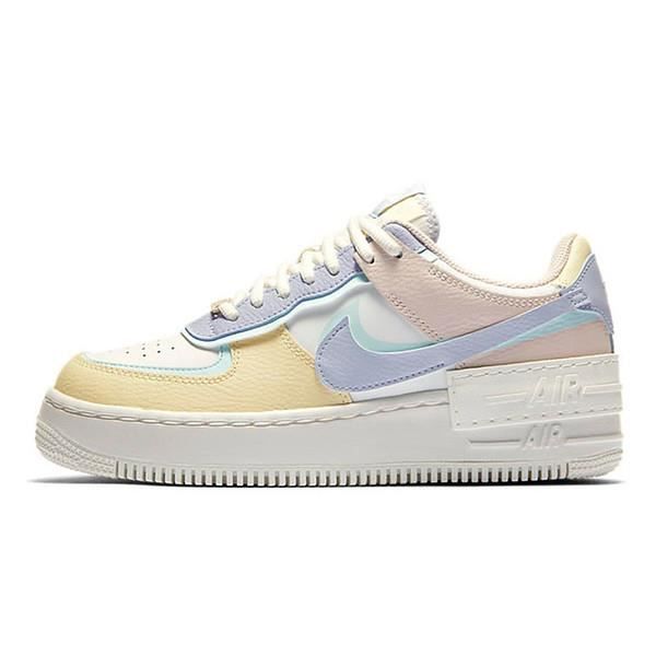 Nike Air Force 1 Shadow Baskets Basses pour Femme Blanc sommet ...