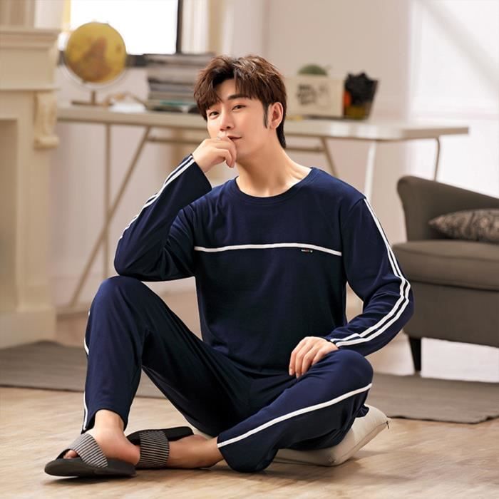 Pyjama coton on sale homme