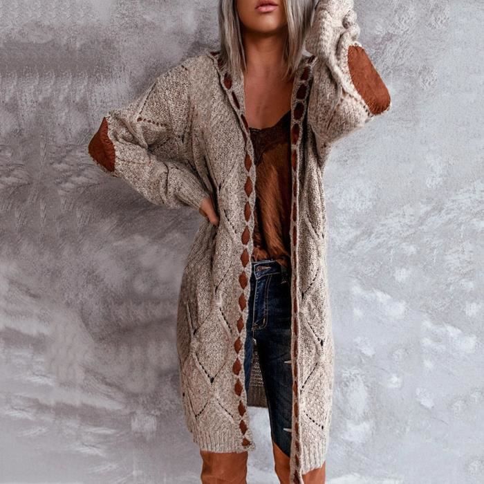 Manteau discount pull femme