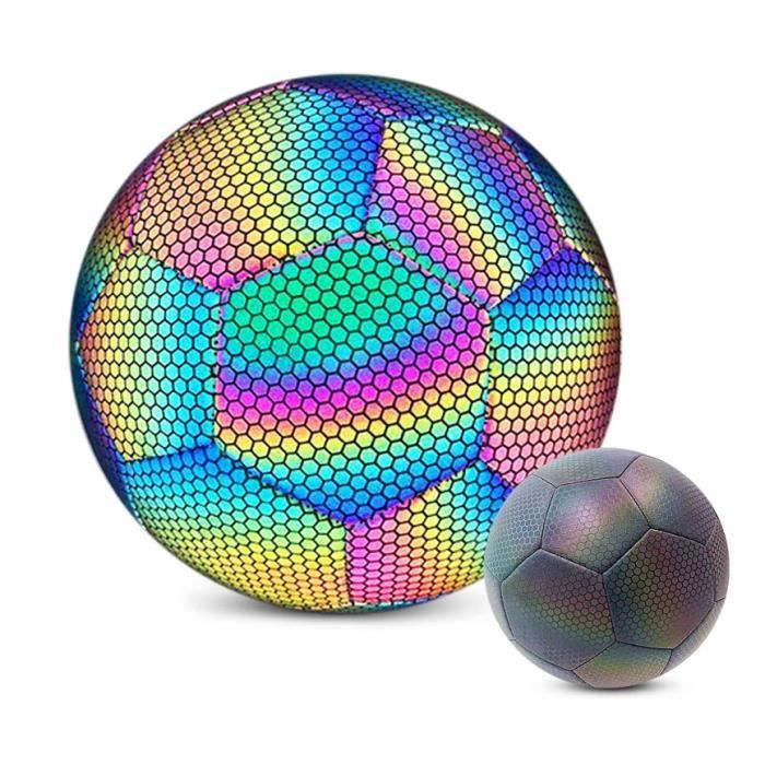 Ballon De Foot Phosphorescent Jasonwell - Brillant Dans Le Noir, Taille 6, Vert Fluo