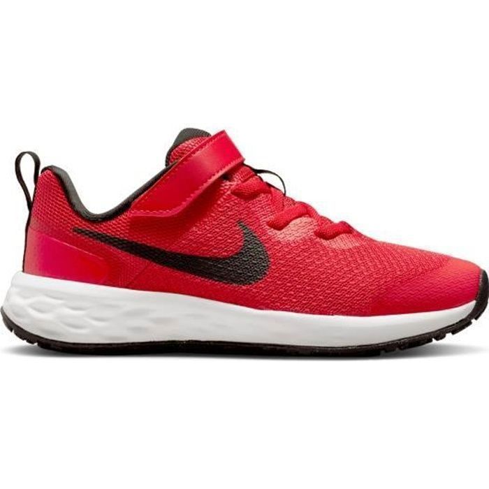 chaussure de course pour enfant nike revolution 6 - rouge - dd1095-607