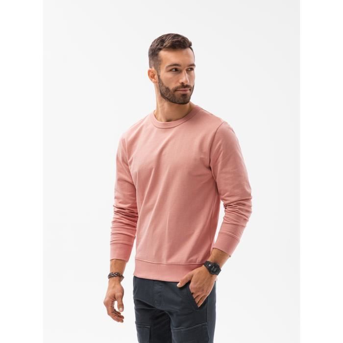 Sweat shirt rose homme on sale