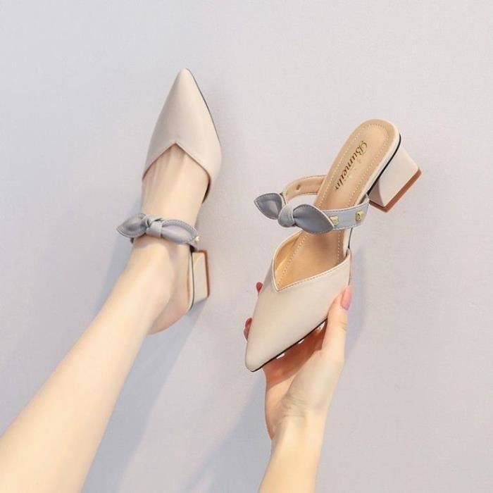 Chaussures de princesse enfant à talon pailletées pour déguisement argent - labay