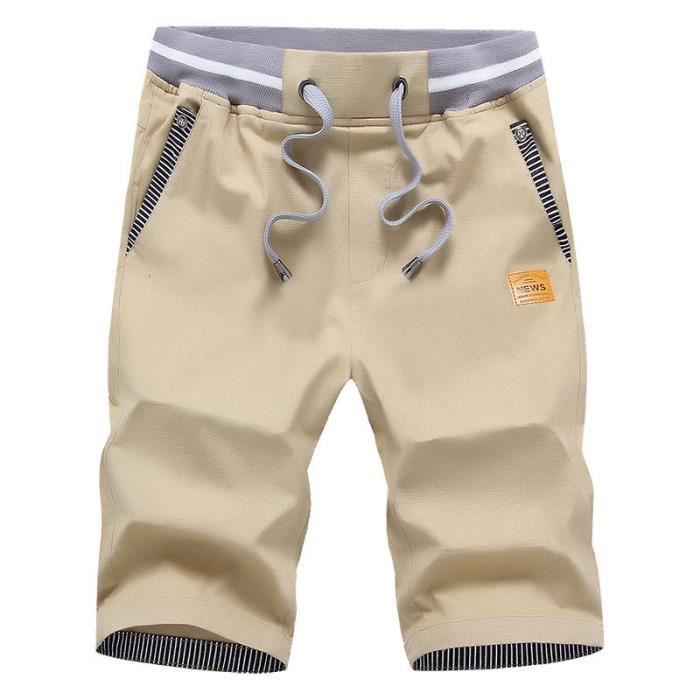 Short homme on sale elastique