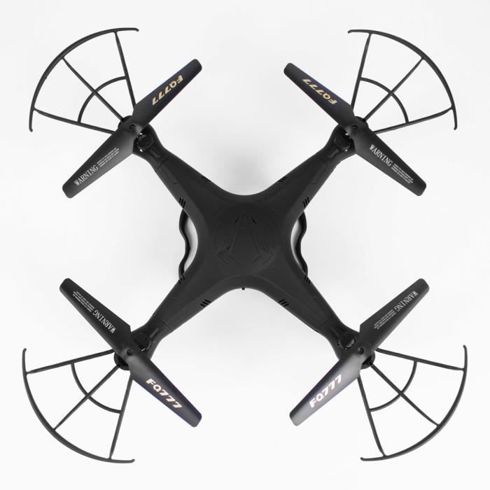 Drone FQ777 918C 2.4G 4CH Mode CF cam ra 2.0MP Noir