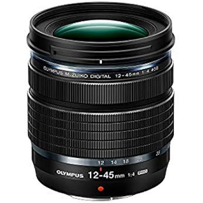 Objectif Hybride Olympus ED 12 45mm f4 PRO - vue 2