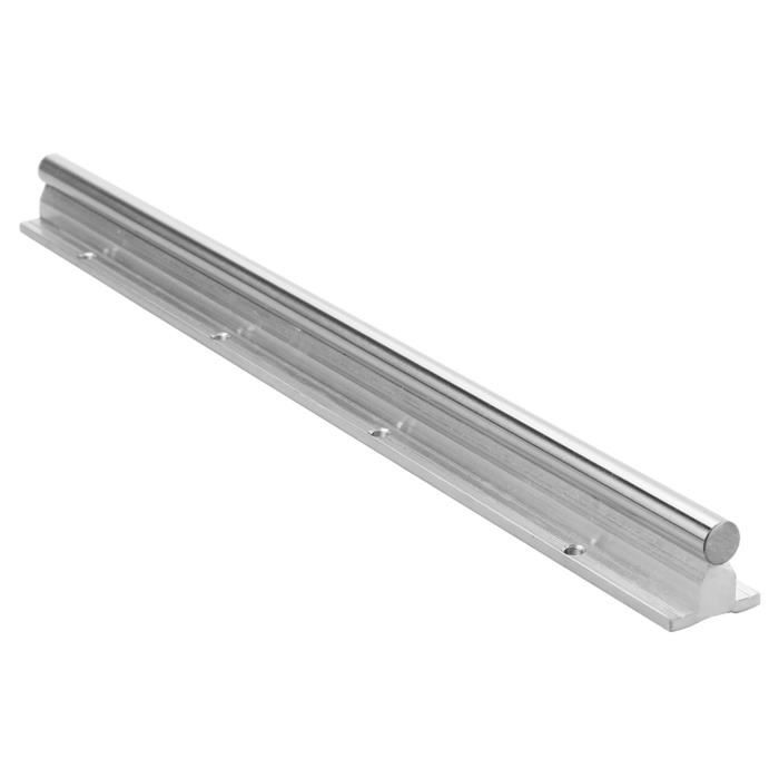 Lot 4 Pièces Aluminium 4 Rails De Serrage Linéaire En Aluminium Pour Arbre 16 Mm - Guidage Précis, Faible Friction - Pour Machines CNC, équipements De Mesure