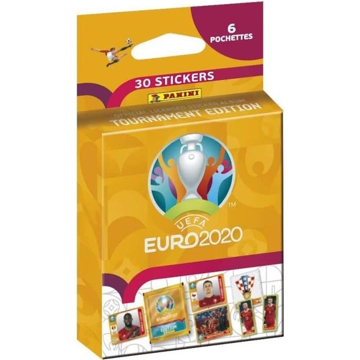 Uefa Euro Stickers 21 Tournament Edition Eco Blister De 6 Pochettes Panini Football Cdiscount Jeux Jouets