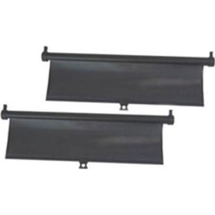 Store Pare Soleil Pour Vitre Arriere Voiture Noir 45 Cm Fixation