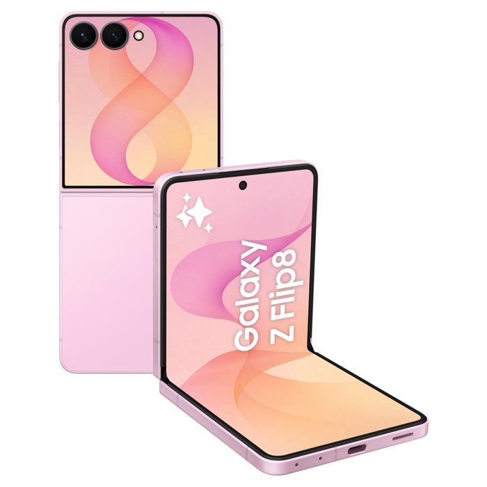 SAMSUNG Galaxy Z Flip8 AI Smartphone pliable 256 Go Rose